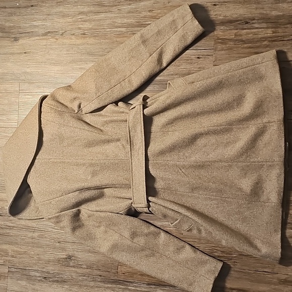 a new day Tan Trench Coat - Picture 5 of 8